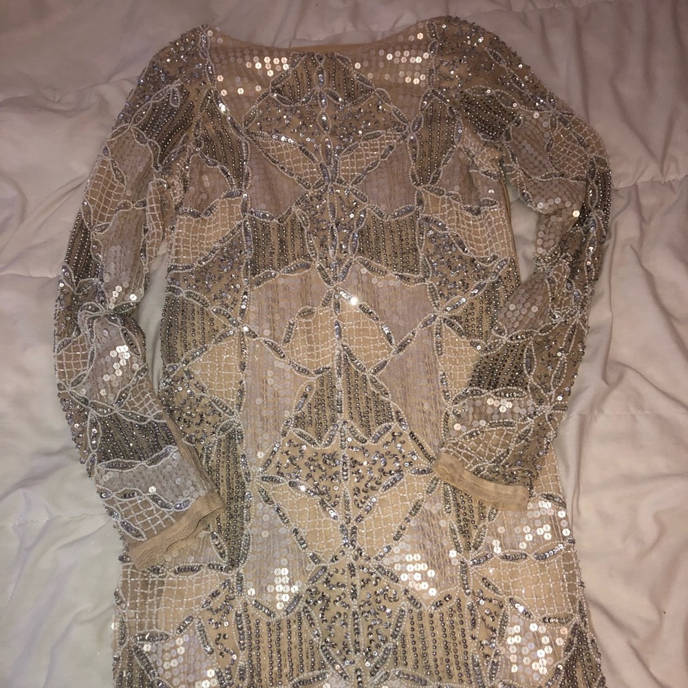 Topshop beaded dress